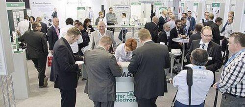 Überblick besuchter Messestand von deister electronic