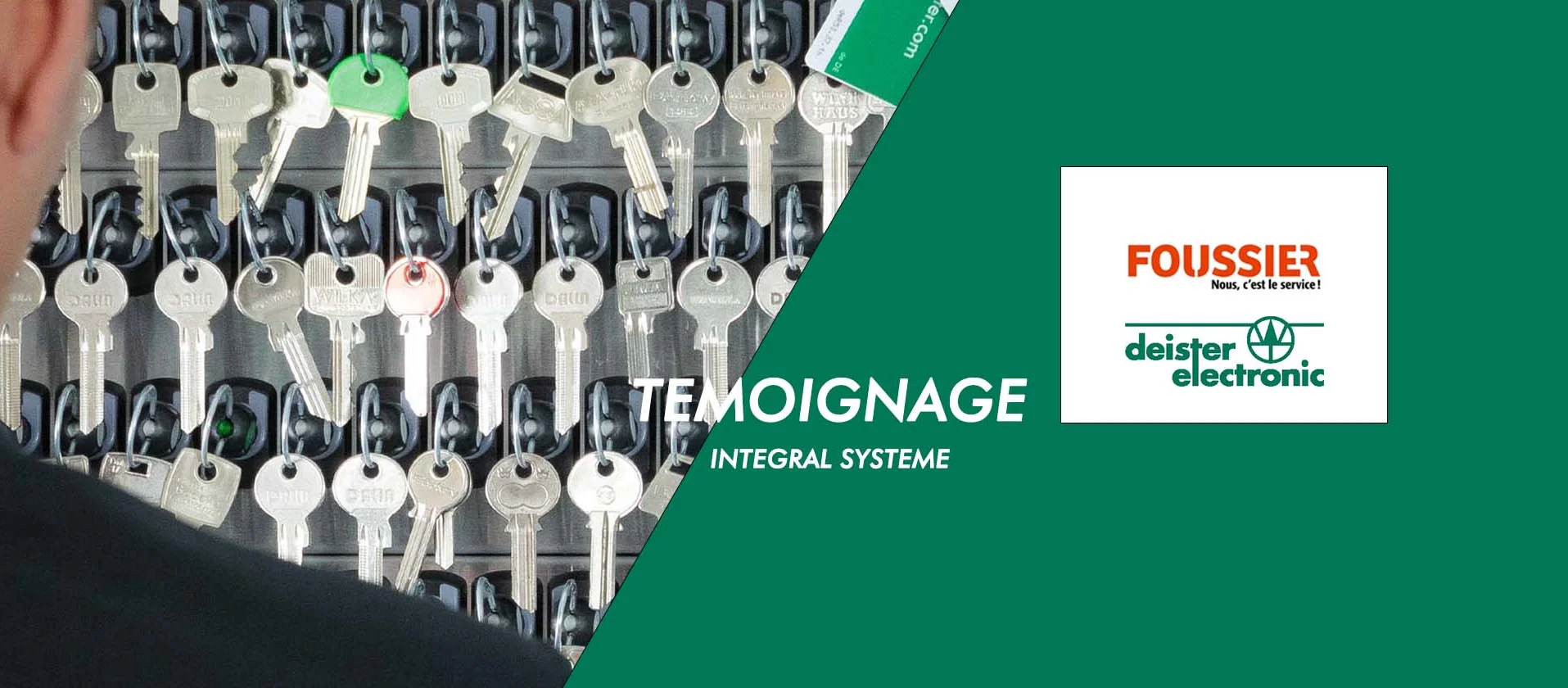 Partenariat LBS Foussier et deister electronic