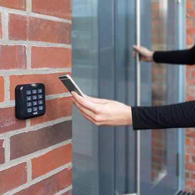 Access to the Building Access Reader person Access to the Building Access Reader