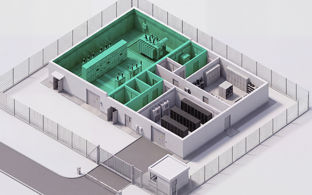 Umspannwerk zone 3