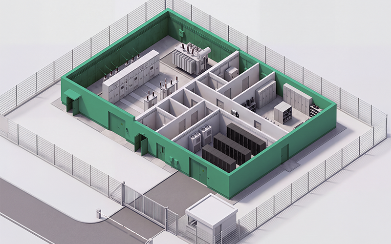 Umspannwerk zone 2