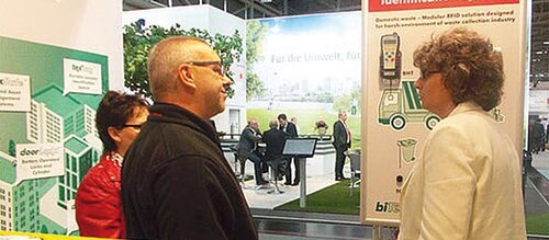 Ausschnitt Messestand