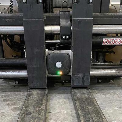 Gabelstapler mit integriertem TSu 200