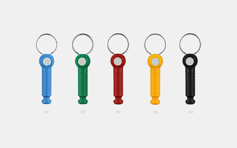 keyTag Schlüsselanhänger Länglicher Schlüsselanhänger mit RFID inklusive