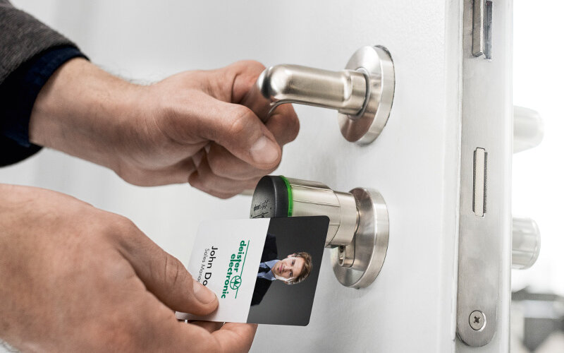 poignée cylindre numérique contrôle d'accès RFID