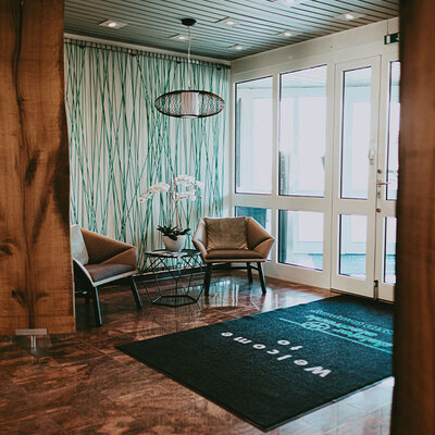 Eingangsbereich deister electronic Gebäude