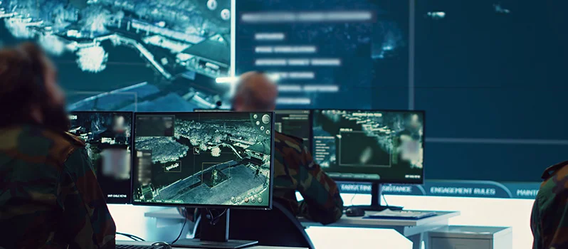 Salle de contrôle et de sécurité