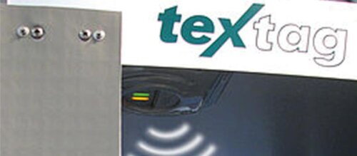 Nahaufnahme texTag Gate