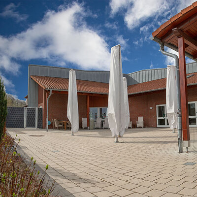 Innenhof deister electronic Gebäude