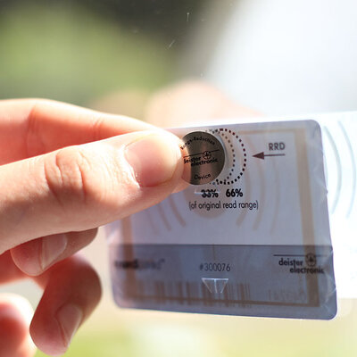 Carte transpondeur de pare-brise puce de contrôle d'accès