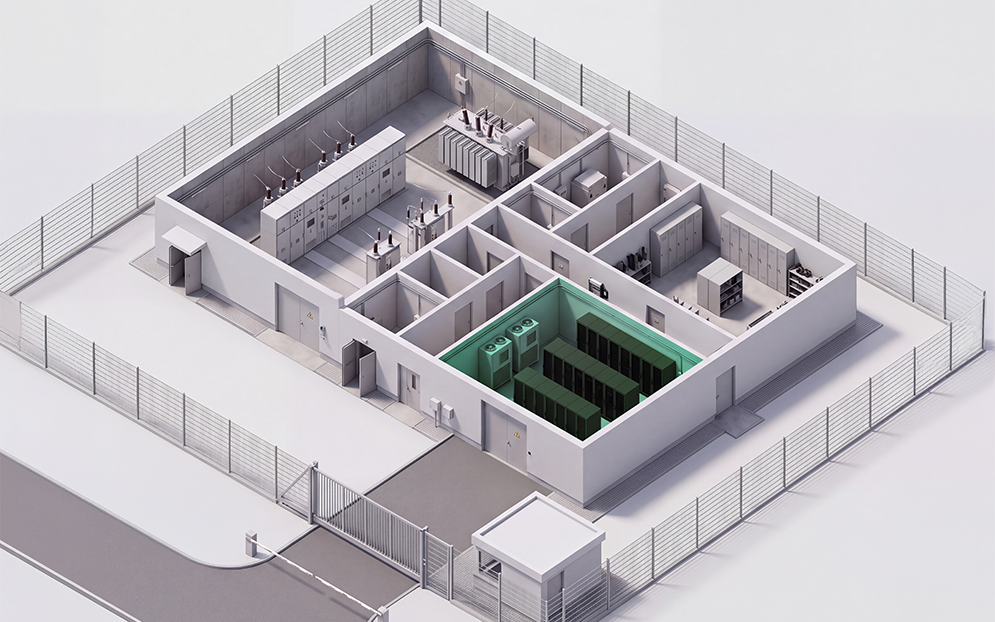 Umspannwerk zone 4