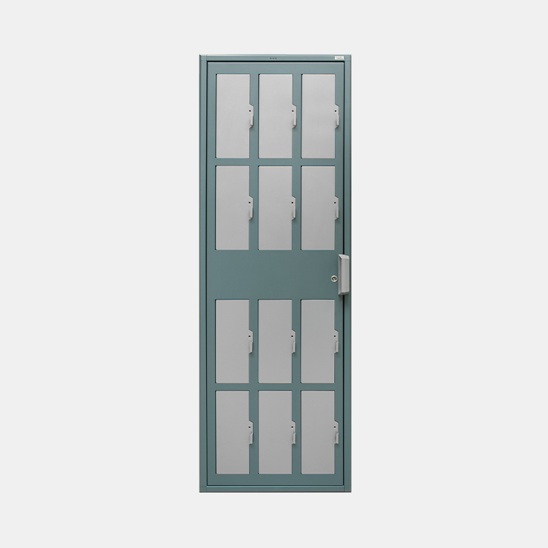 locker F12 with 12 compartments